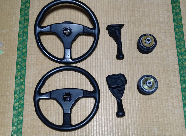 ホンダビート純正オプションモモステアリング ホンダビート純正