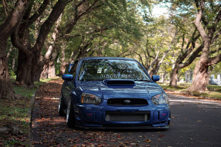インプレッサ WRX STIの前置きインタークーラー・涙目インプ・仕様変更