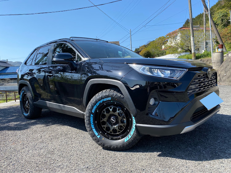 RAV4の純正フェンダー・エアロは付けない派・純正車高・アドベンチャー