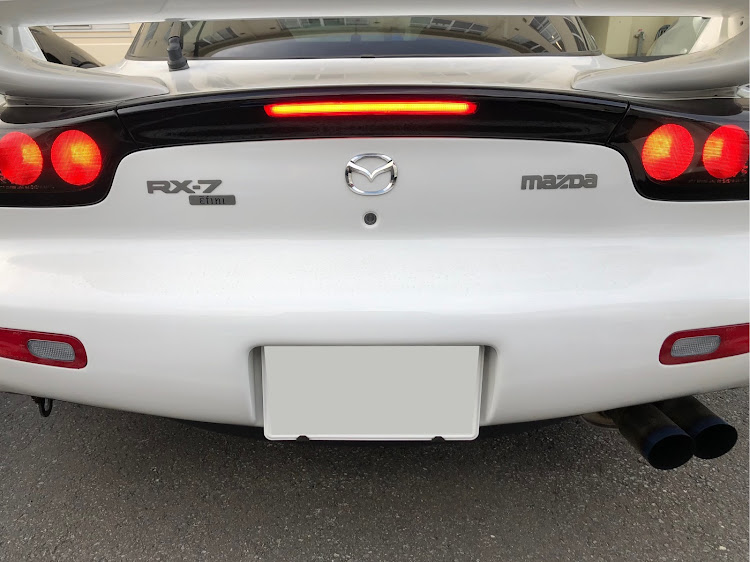 RX-7のFD3S・ハイマウントストップランプ交換・quest Japan・DIY・ハイ