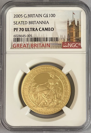 カツさん専用 2011年 イギリス ブリタニア25ポンド金貨 PCGS PR70 カツ