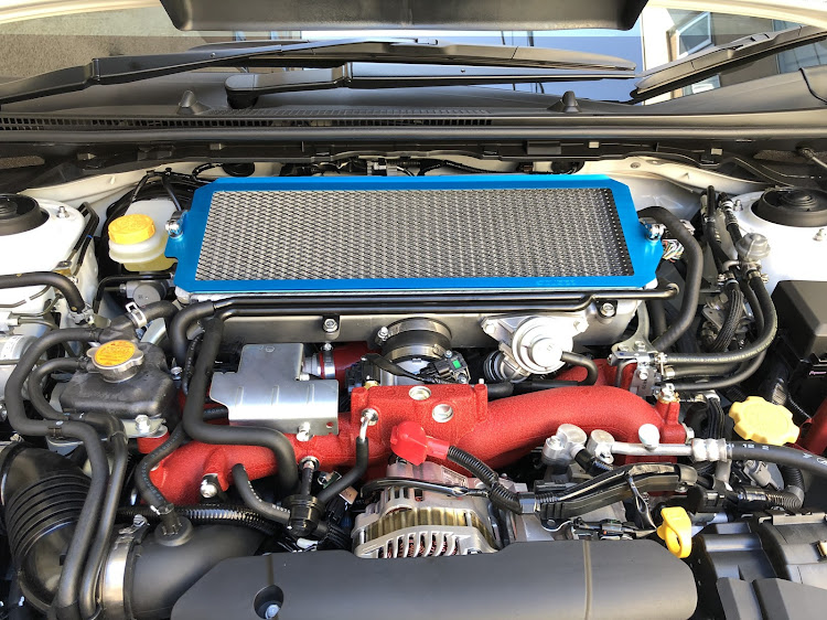 WRX STIのサイドブレーキカバー・インタークーラーガードに関する