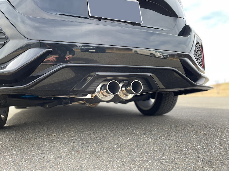 シビックのSPOON SPORTS・SPOON N1マフラー・プログレッシブスプリング