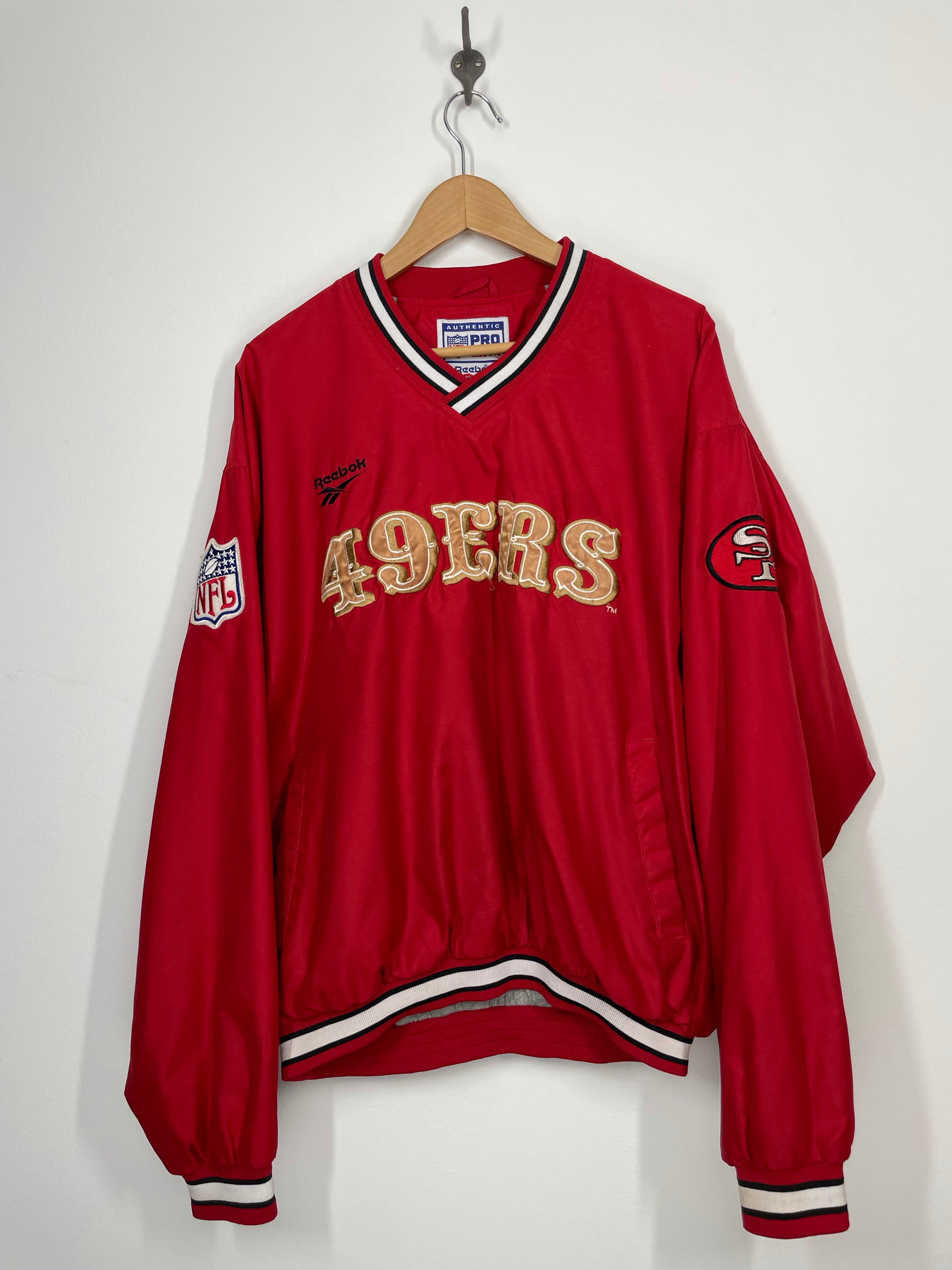 NFL San Francisco 49ers Football Pro Line Pullover Windbreaker
