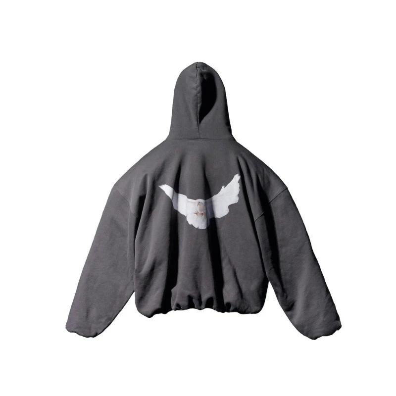 Yeezy Gap Engineered by Balenciaga Dove Black Hoodie | Limited Resell