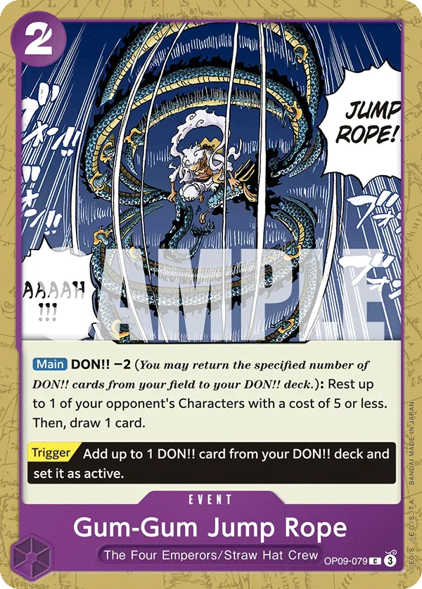 Gum-Gum Jump Rope (OP09-079) • Emperors in the New World