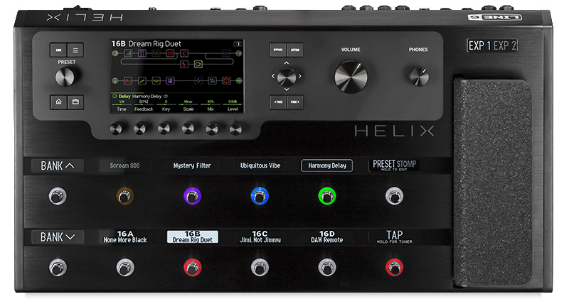 Line 6 Helix Floor (Reunion Bluesケース付き) Line 6 Helix Floor