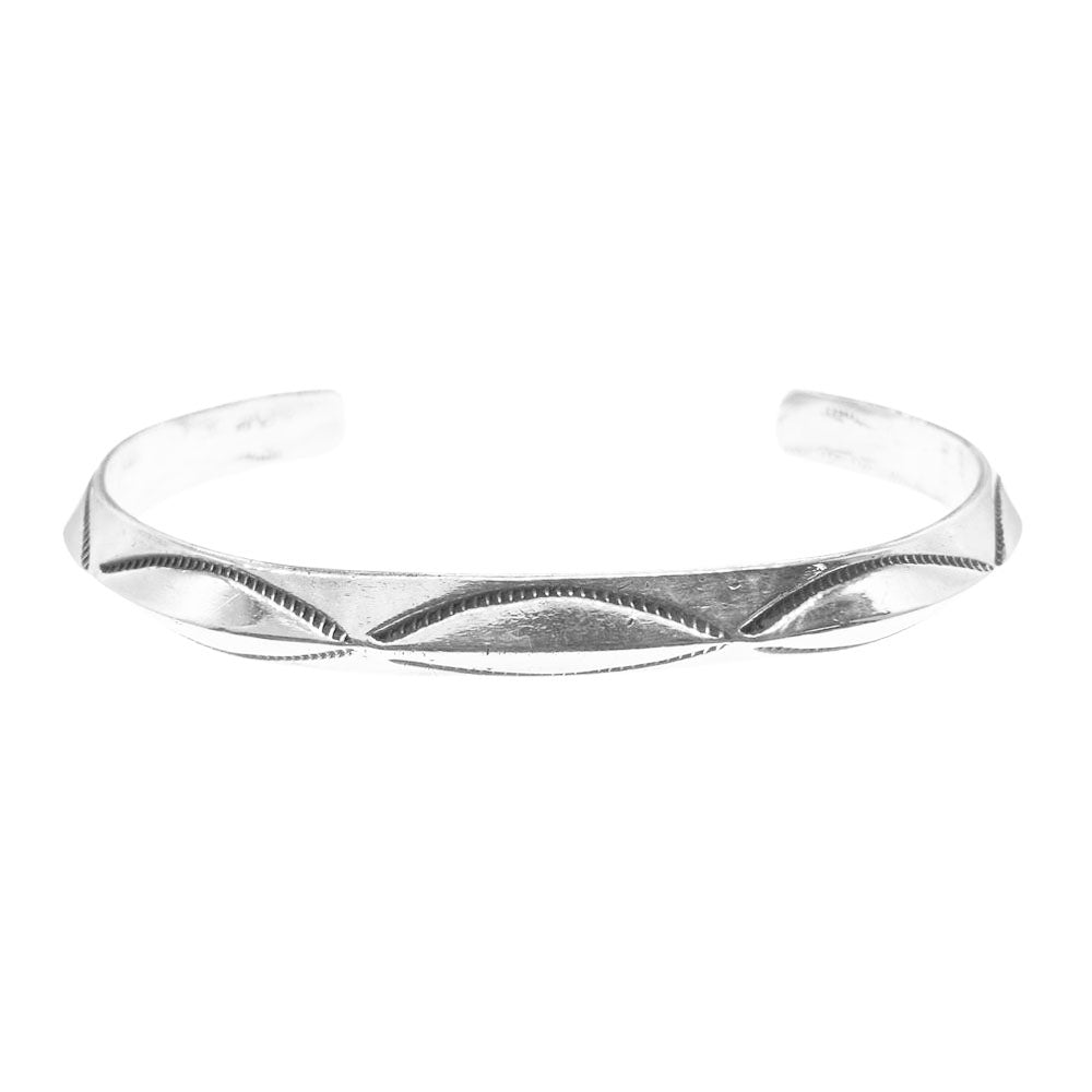 インディアンジュエリー Nora作 Sterling silver バングル 【公式通販】