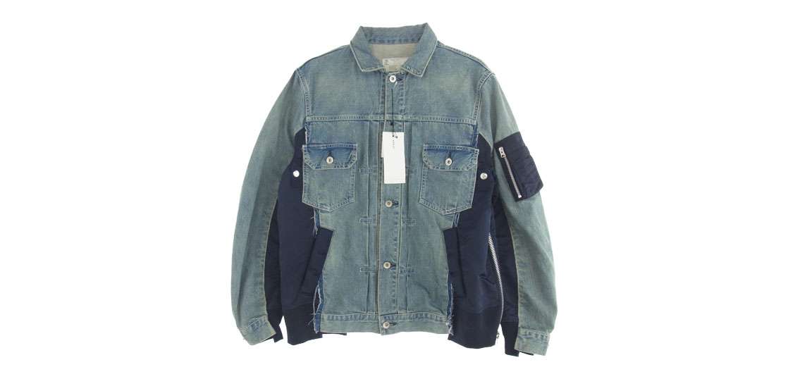 サカイ 21AW SCM-022 Denim MA-1 Jacket 買取実績