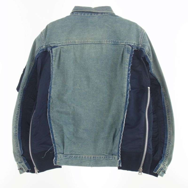 サカイ 21AW SCM-022 Denim MA-1 Jacket 買取実績