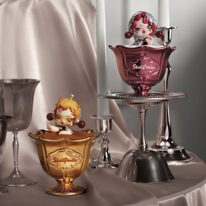 置物 SKULLPANDA The Feast Begins CRYSTAL BALL Pop Mart Skullpanda