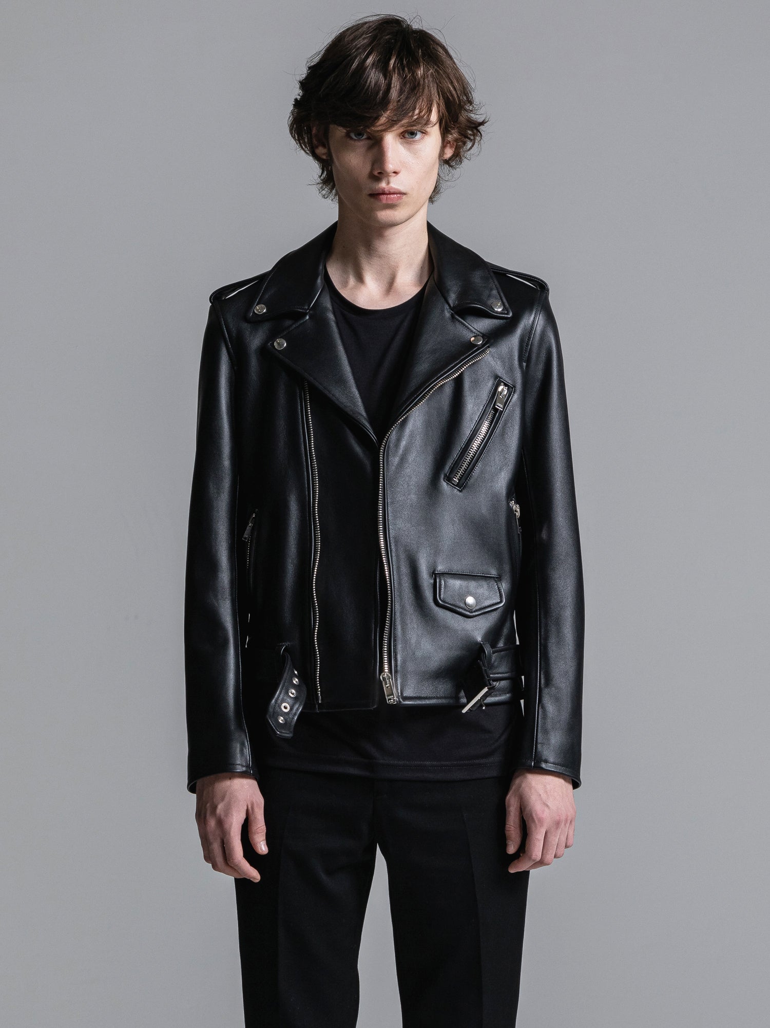 LAMB LEATHER W-RIDERS JACKET | ラムレザーダブルライダース