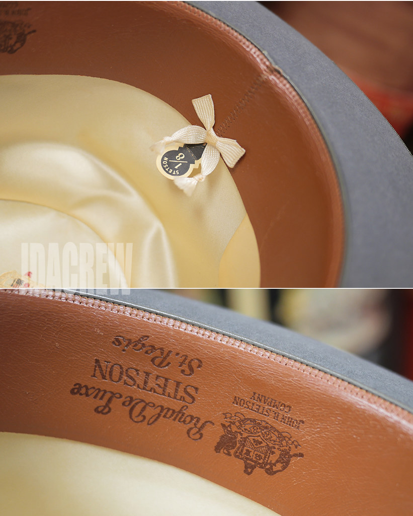 STETSON St.Regisホンブルググレービンテージハット