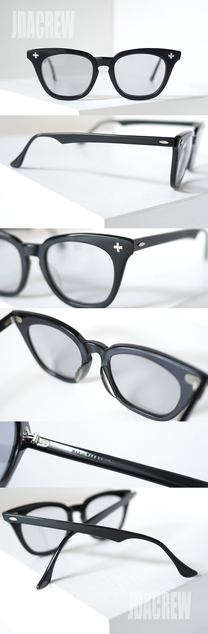 ボシュロム B&L ブラック サングラス セーフティー ビンテージメガネ