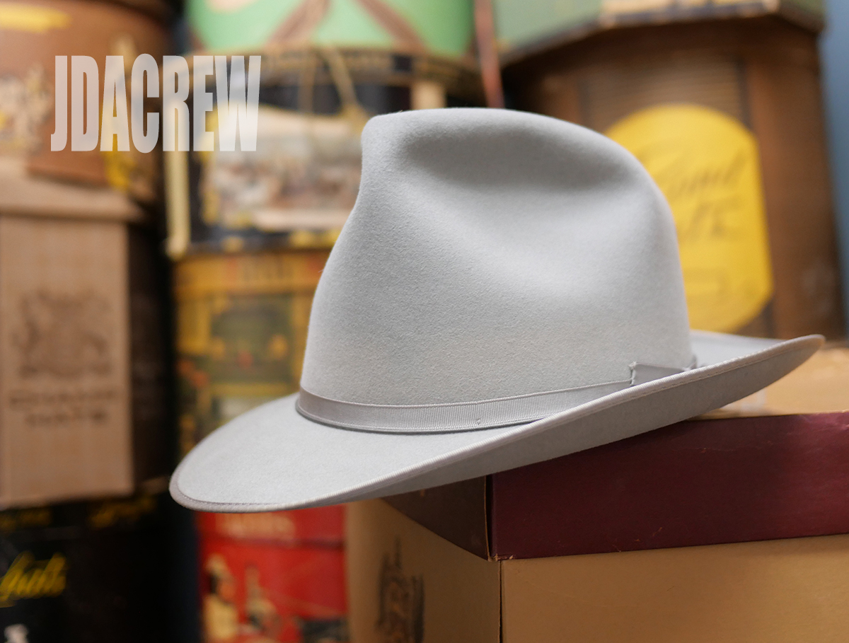 ヴィンテージ Royal Stetson オープンロード フェドラハット 7 1/4