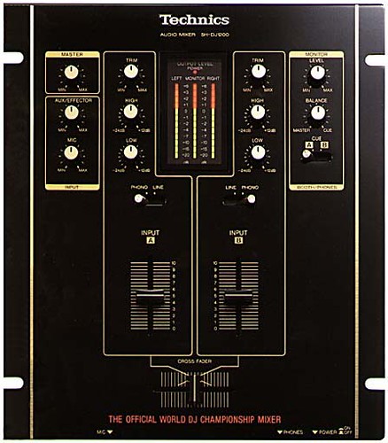 Technics SH-EX1200 World DJ Championship Mixer Black DMC S… | Flickr
