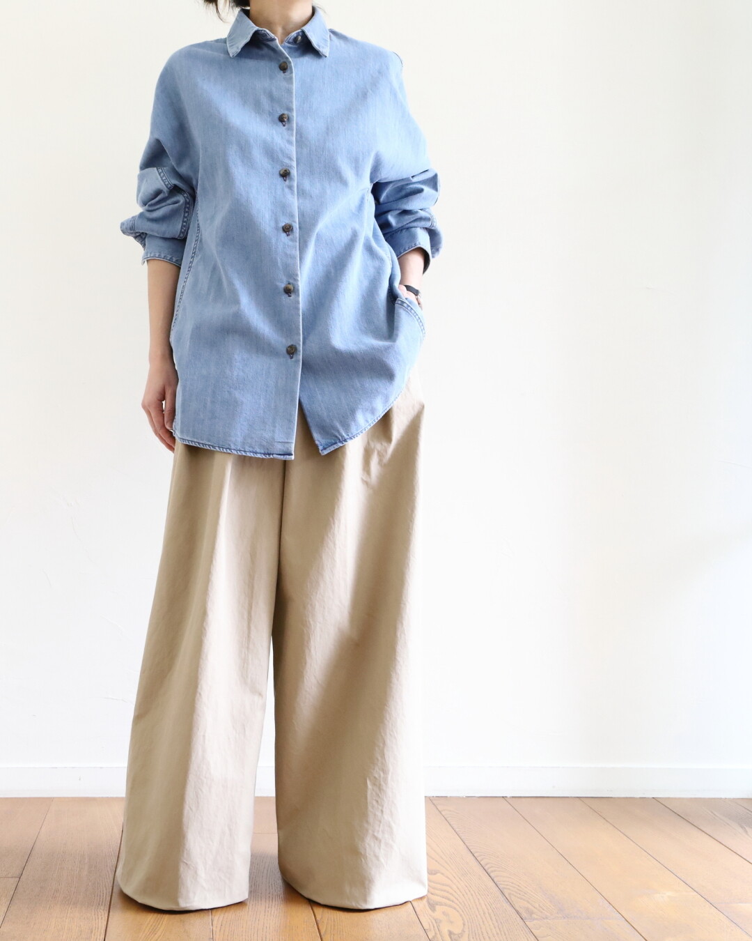 DRIES VAN NOTEN ～ ライトウェイトデニムのシャツ : CLOSET