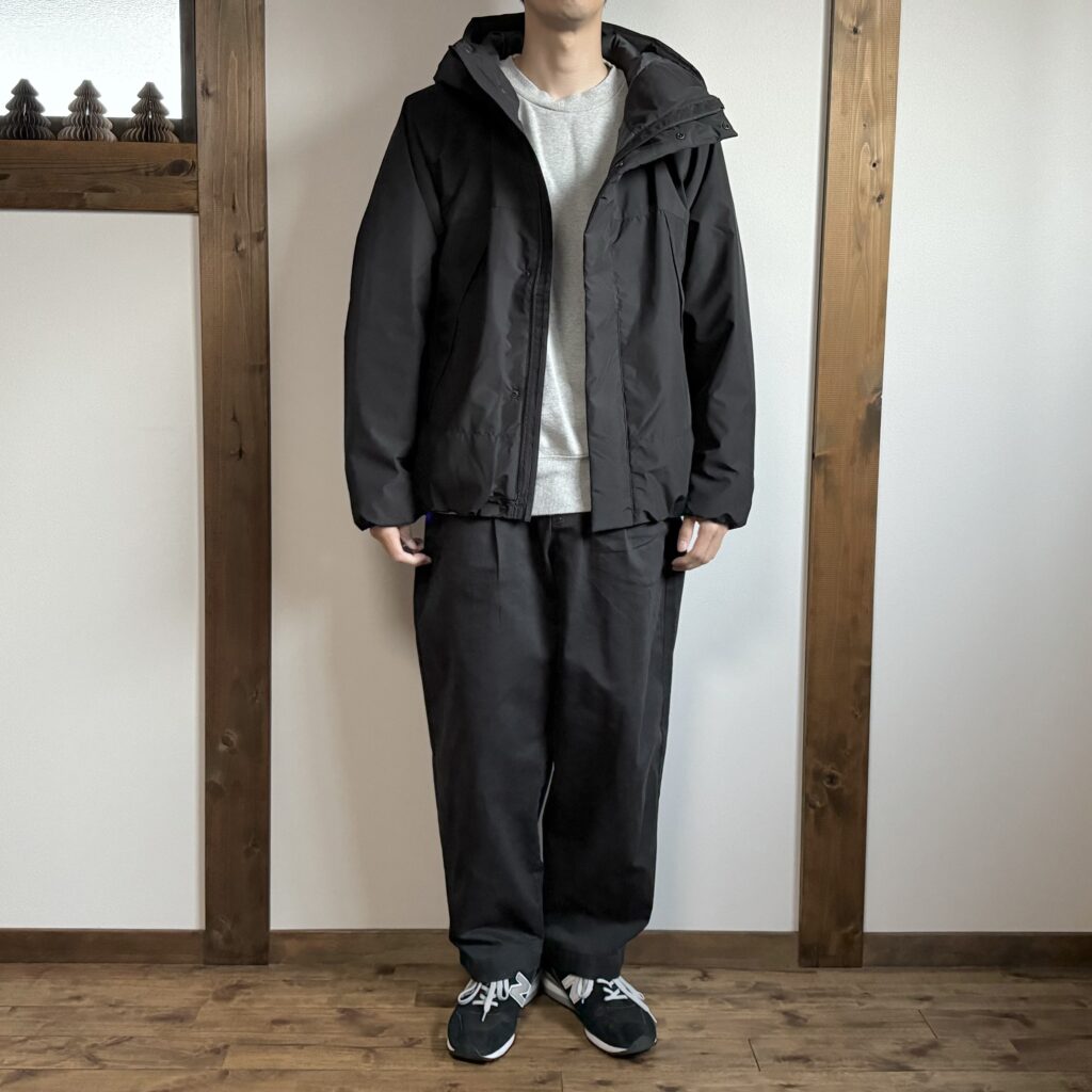 今季イチオシの傑作アウター!!無印良品の『あったか中わた洗えるフード
