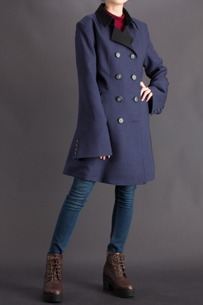 エーデルワイス NB （ネイビー）｜シリーズ くられ先生の白衣｜販売