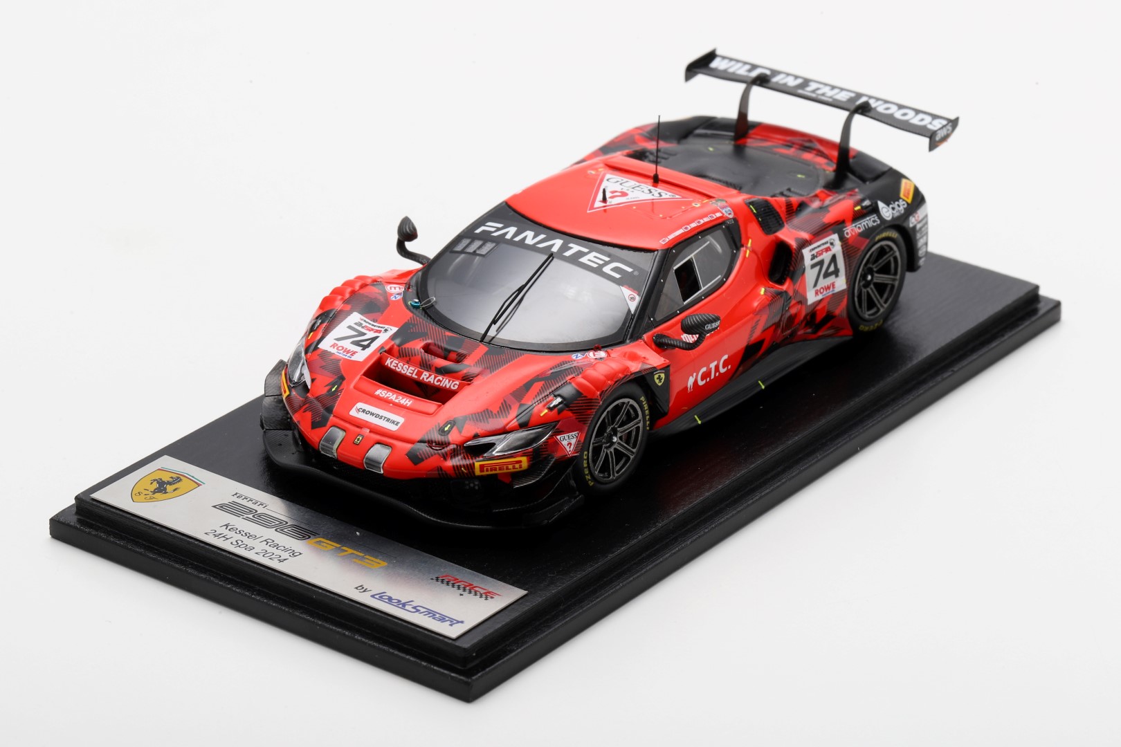 Ferrari 296 GT3 No.74 Kessel Racing 24H Spa 2024 - 1:43