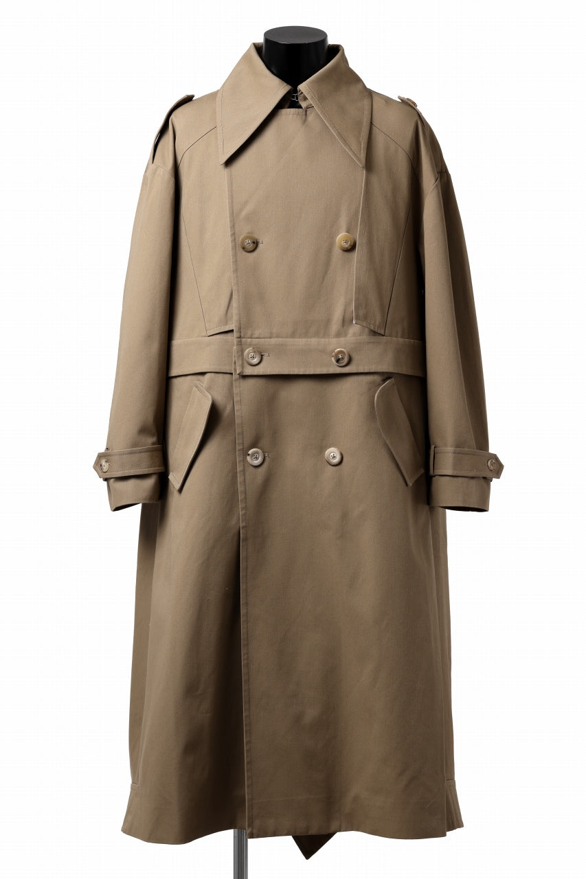 Feng Chen Wang DETACHABLE TRENCH COAT (KHAKI)の商品ページ | フェン