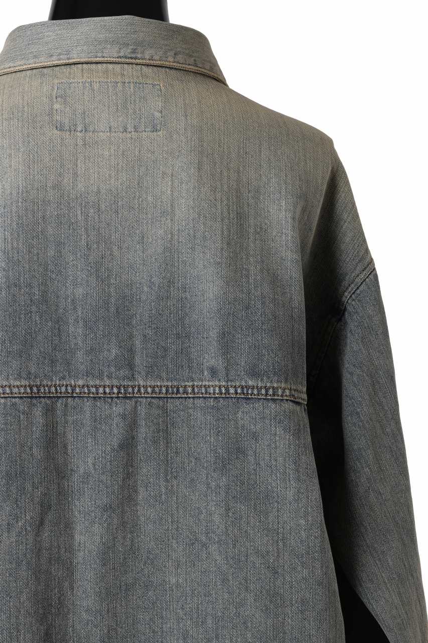 entire studios HERCULEAN DENIM SHIRT JACKET (SURFACE WAVE)の商品