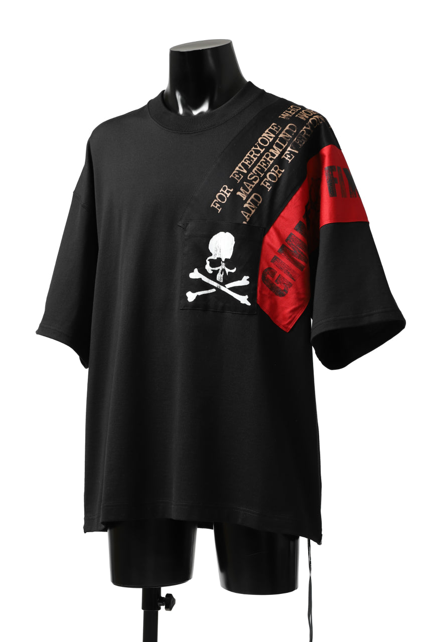 mastermind JAPAN RANDOM PATCH BOXYFIT T-SHIRT (BLACK)の商品ページ