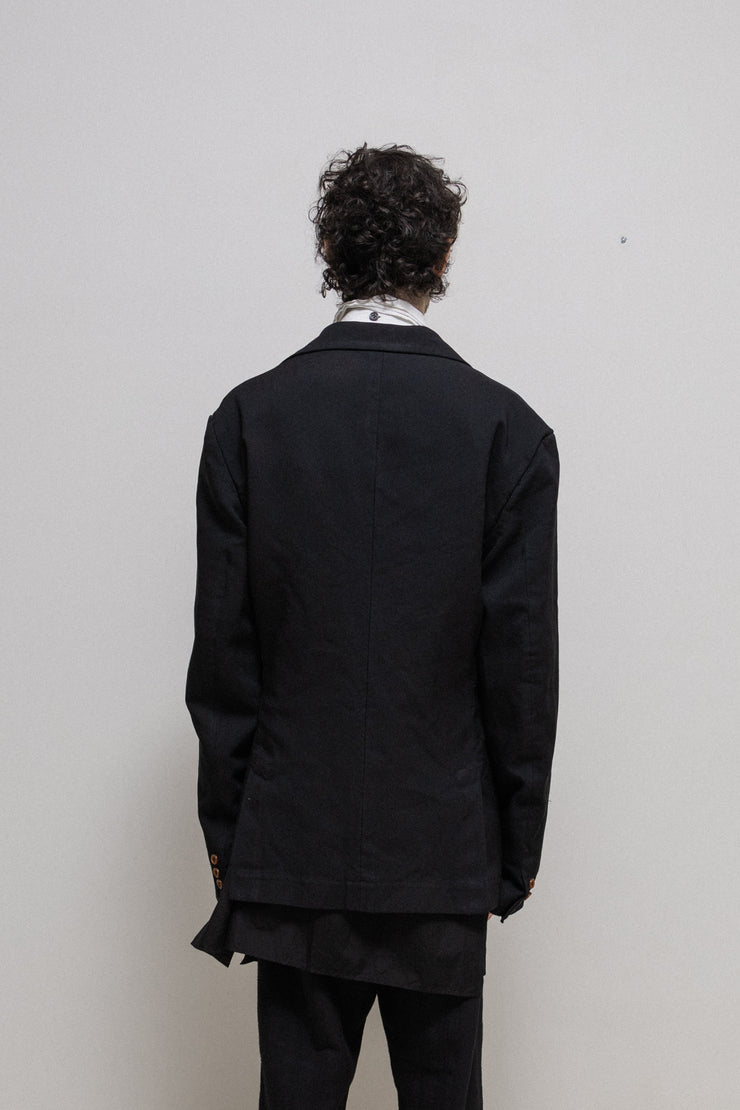 COMME DES GARCONS HOMME PLUS - SS21 Polyester jacket with pointy