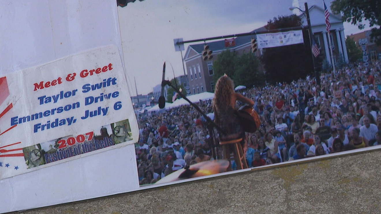 From small shows to stadiums: Tracing Taylor Swift's musical