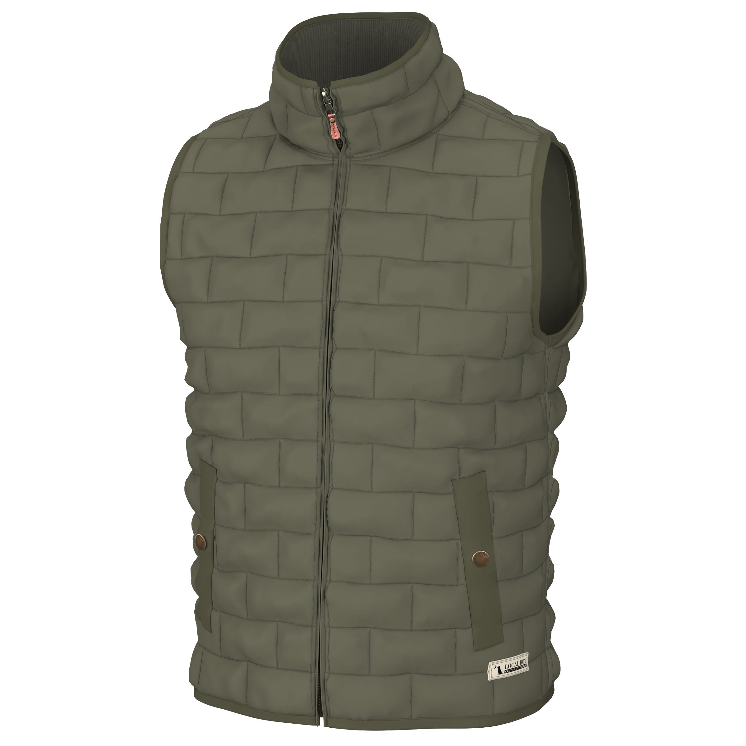 Youth Brick Quilted Vest – Local Boy Outfitters