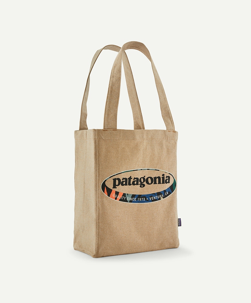 Recycled Market Tote(ALL 95 Oval Logo: Classic Tan): Patagonia