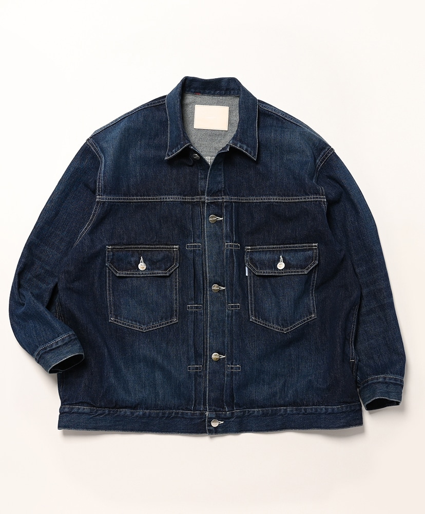 Selvage Denim Jacket -DARK FADE-(0(WOMEN) Indigo Dark Fade