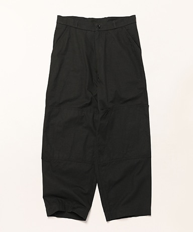 Cotton Serge Work Pants(2(MEN) Ink Black/インクブラック): blurhms