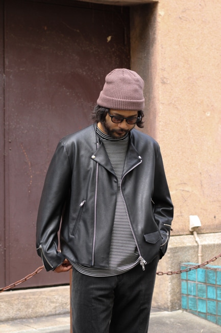 NOMA t.d. × NEEDLES[ノーマティーディー×ニードルズ] Faux Leather