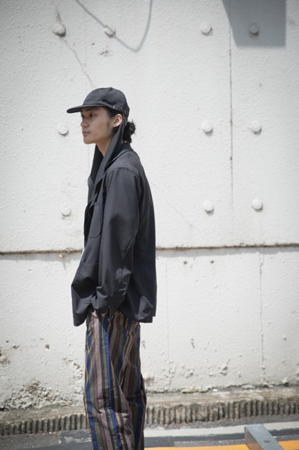 SASSAFRAS[ササフラス] Sprayer Jacket - Wool Like Tropical
