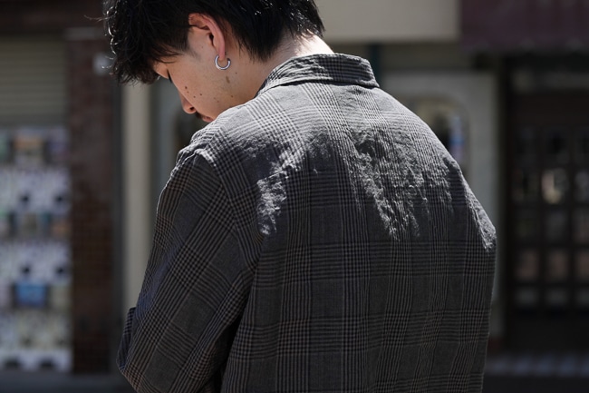 Bergfabel [ バーグファベル ] 2024SS チロリアンチェックWORKER SHIRTS