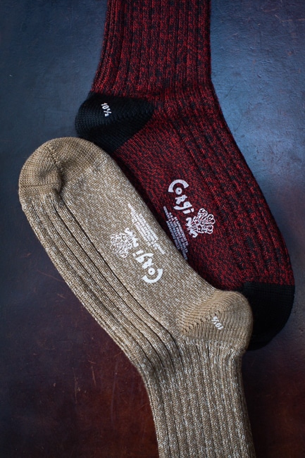 CORGI [ コーギー ] LOFTMANCOOP KYOTO別注 ARMY YARN SOCKS