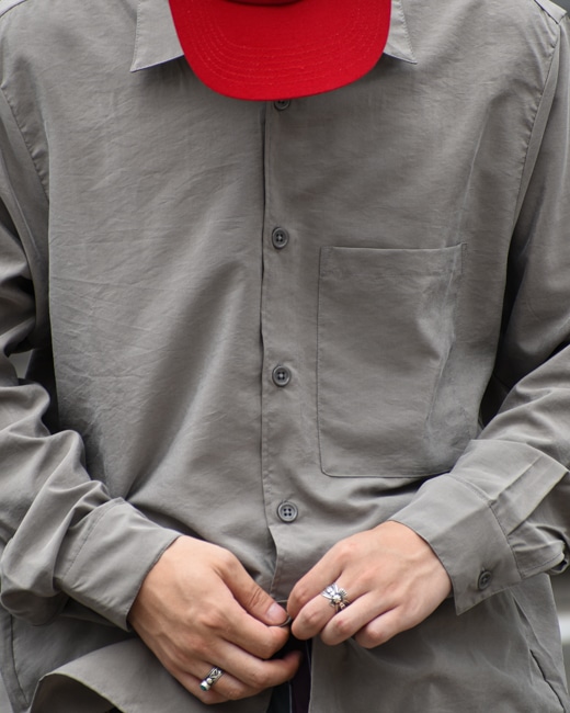 MAN-TLE OD SHIRT [SMOKE SILK]
