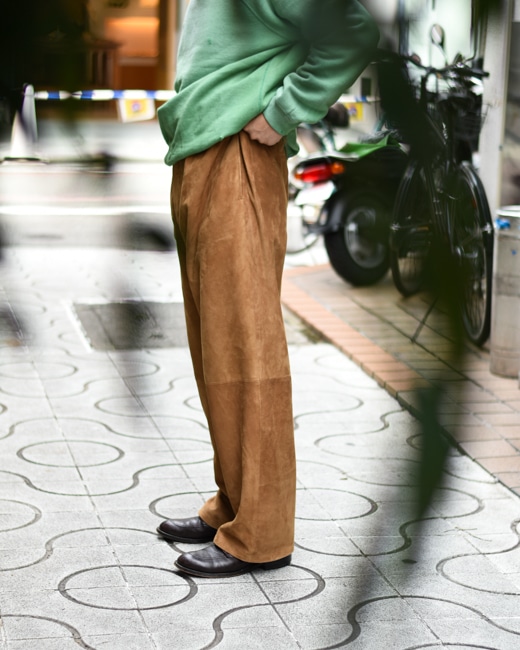 MAATEE&SONS JEFFERY GOAT スエード [CAMEL BEIGE]