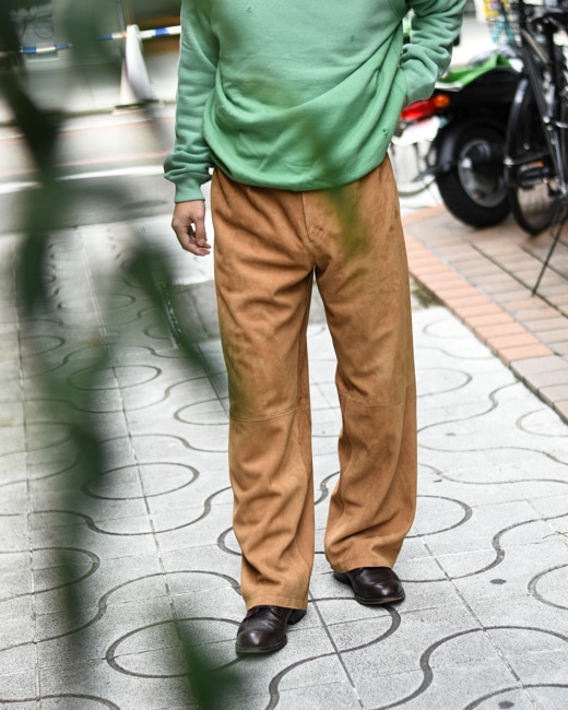 MAATEE&SONS JEFFERY GOAT スエード [CAMEL BEIGE]