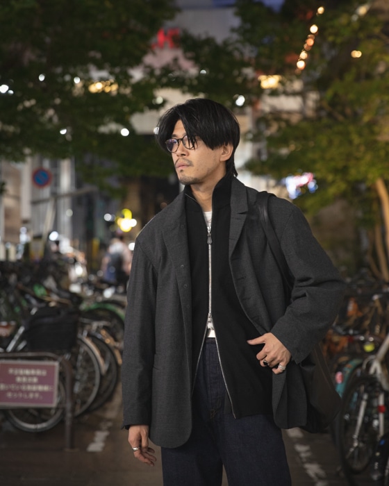 別注商品】Yonetomi | SPECIAL RIGID CASHMERE SWEATER