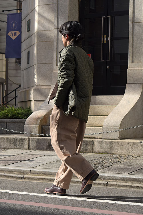 STUDIO NICHOLSON 25SS-BRIDGES GMT DYE DENIM [PARCEL/MUSCAT]