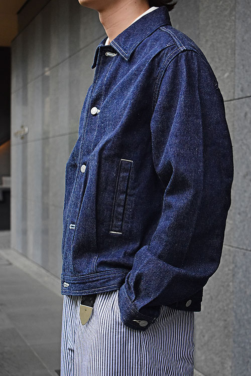 AURALEE[オーラリー] 23SS Selvedge Light Denim Blouson
