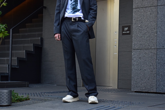 AURALEE[オーラリー] 23SS Super Fine Tropical Wool Jacket & Slacks