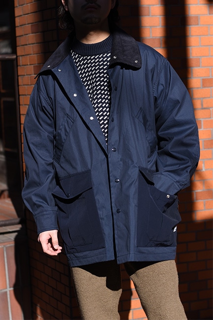 SASSAFRAS/ササフラス】Botanical Scout Tube Coat - Cotton Oxford