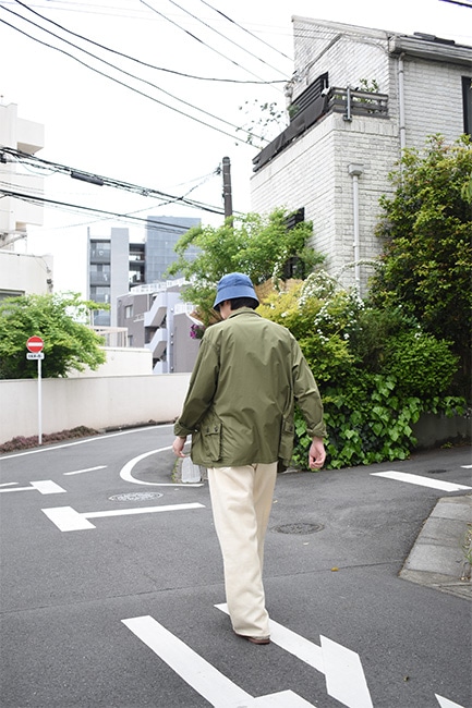 SASSAFRAS/ササフラス】 G.D.U. Jacket - Supima Typewriter