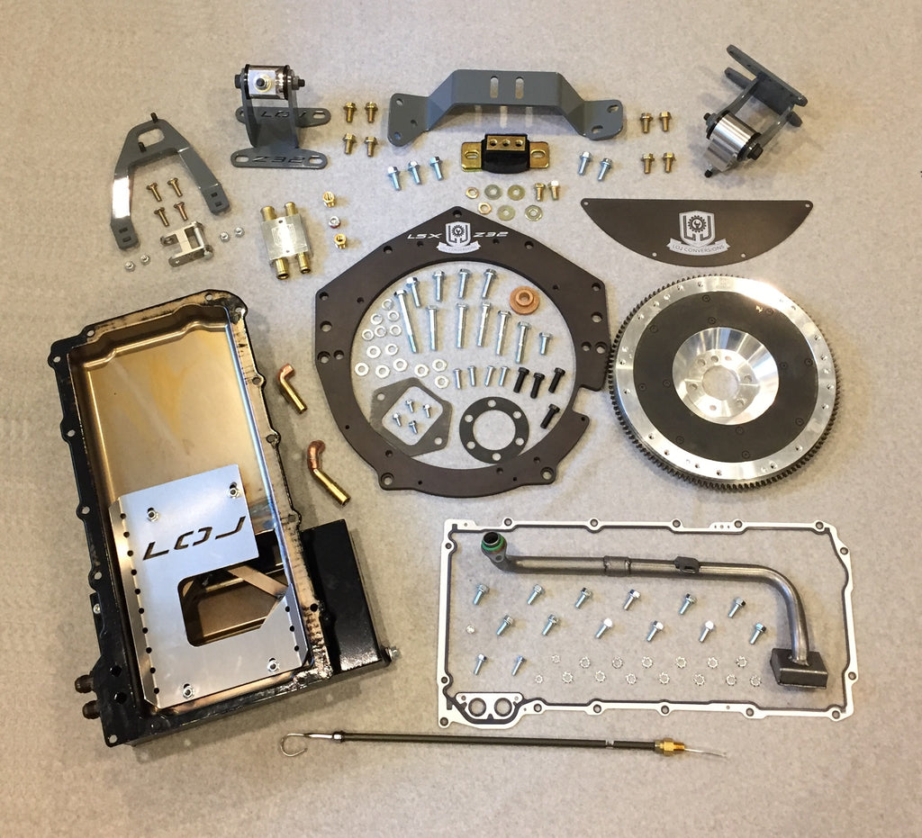 300ZX LSx INTERMEDIATE Swap Kit - Z32 Transmission – LOJ Conversions