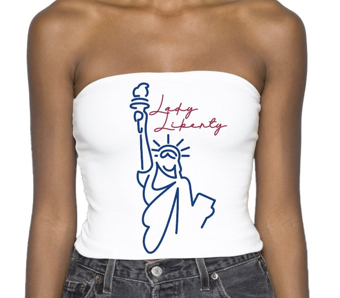 Lady Liberty Tube Top – lojobands