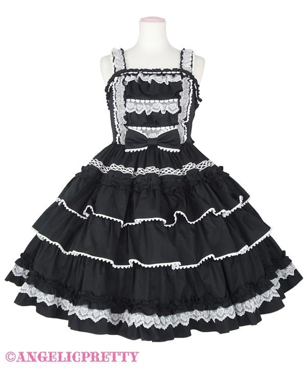 Pretty Frill JSK (Solid) (2024) by Angelic Pretty