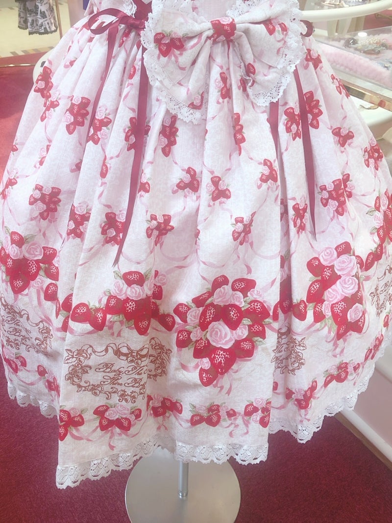 Strawberry Rose Bouquet JSK I by Baby, the Stars Shine Bright